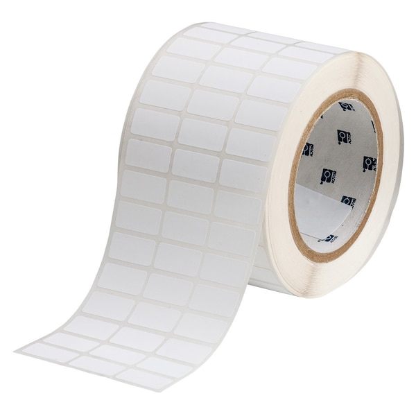 Eco-Friendly Matte White Polyester Labels 0.5 in H x 1 in W White 10000/RL